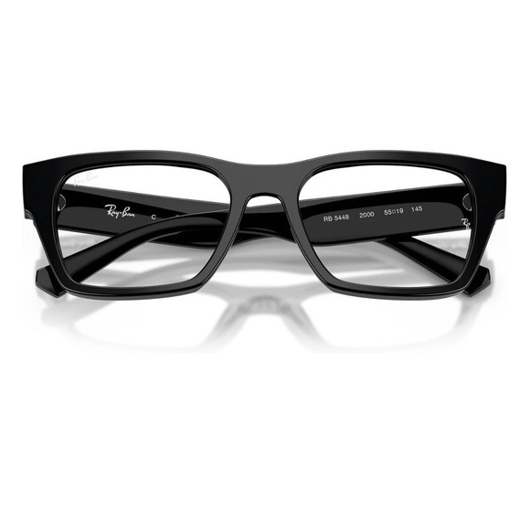 Ray-Ban RX5448 2000 Eyeglasses 55mm Black / Clear Demo Lens - Picture 2 of 5